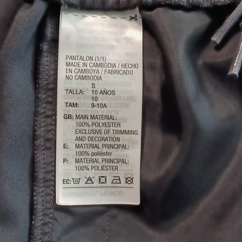Adidas Disney Lion King Simba Cargo Track Pants Grey IV7358 Kids Size 10 S - Picture 11 of 14